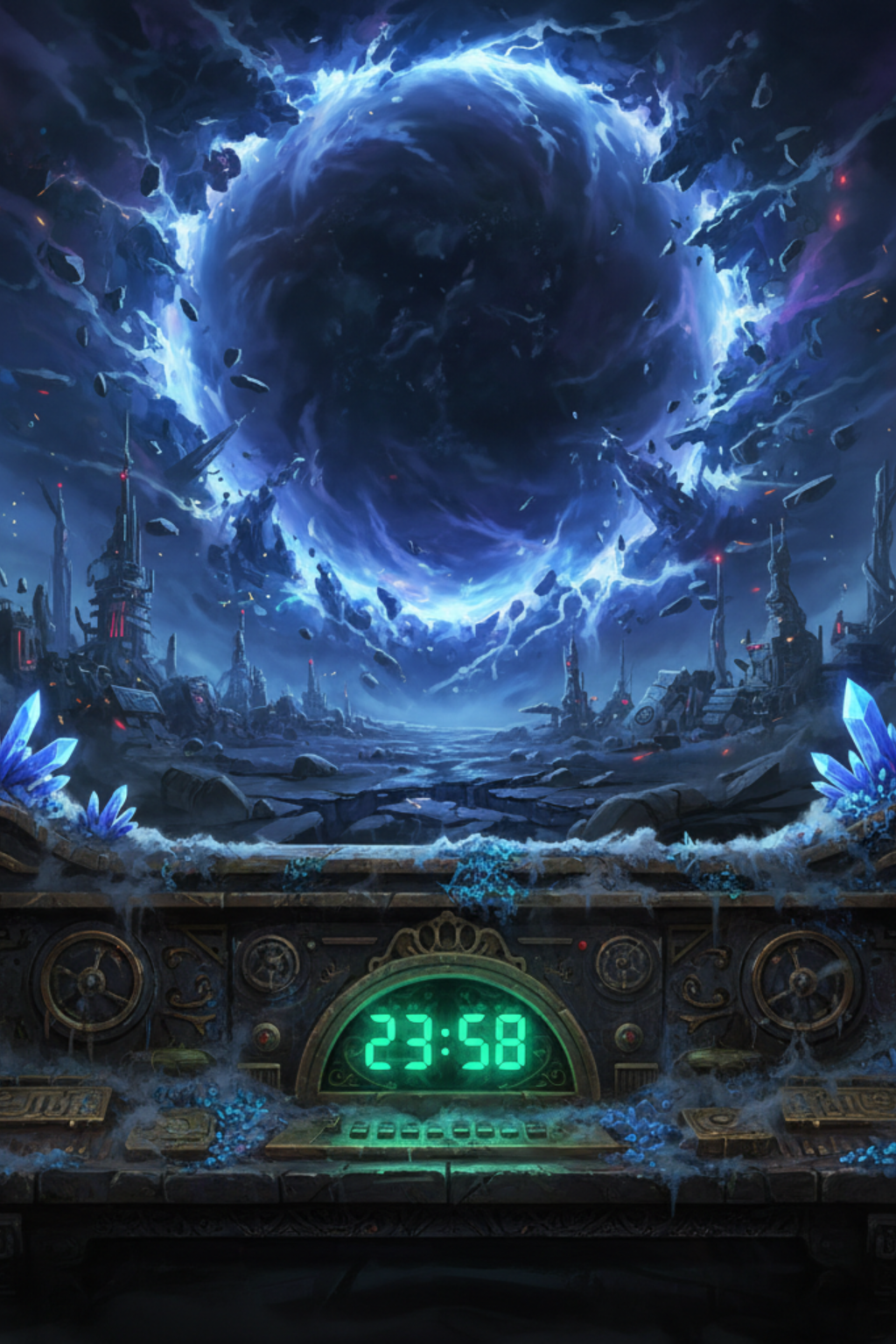 Epic 2 minutes to midnight card - fantasy theme