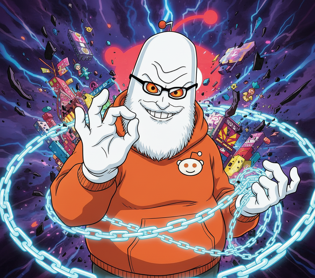 Epic Reddit Mod card - anime theme