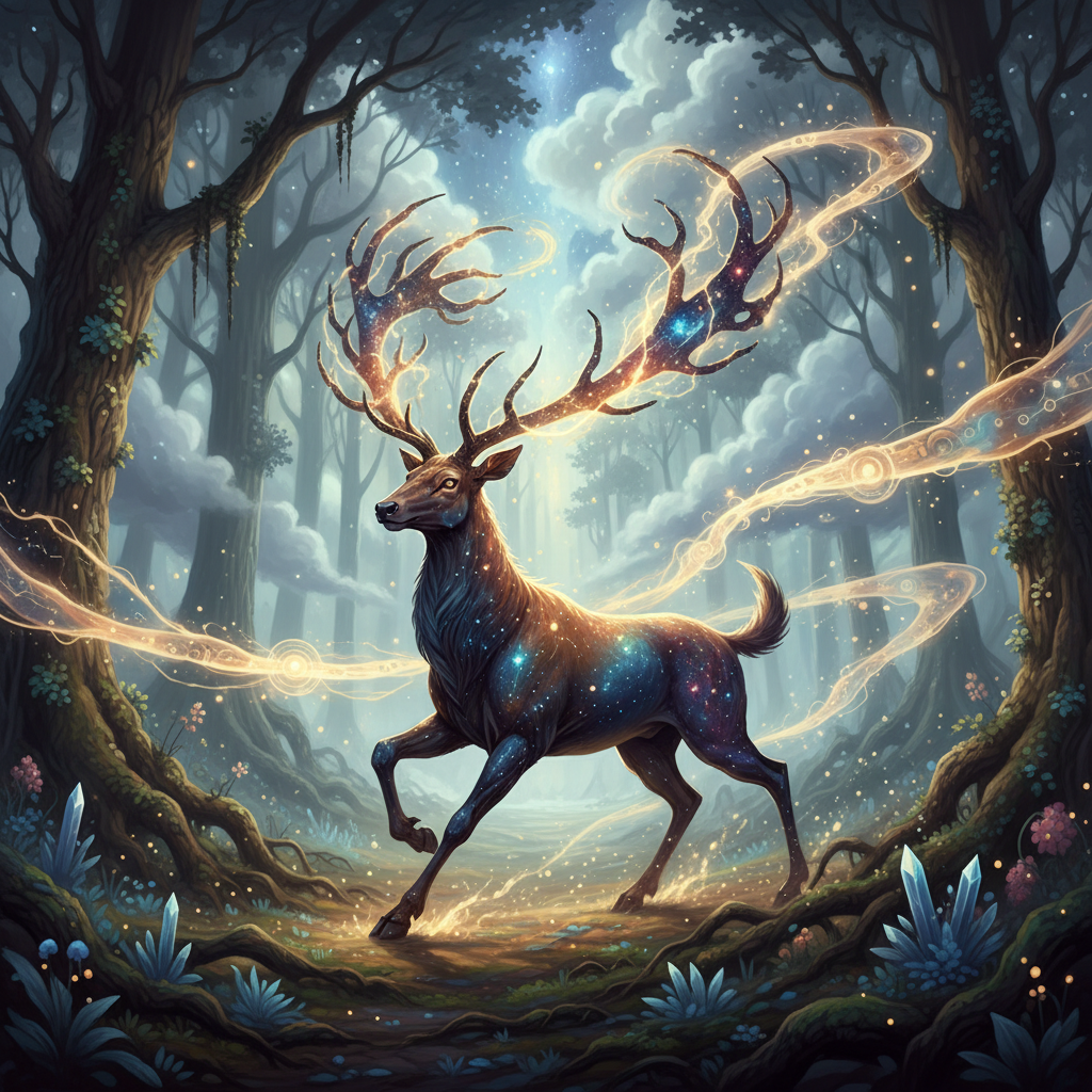 Rare Darragh card - fantasy theme