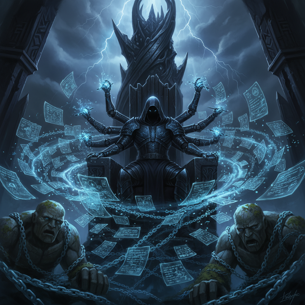 Common Desarrollador de una gran compañía tEch card - fantasy theme