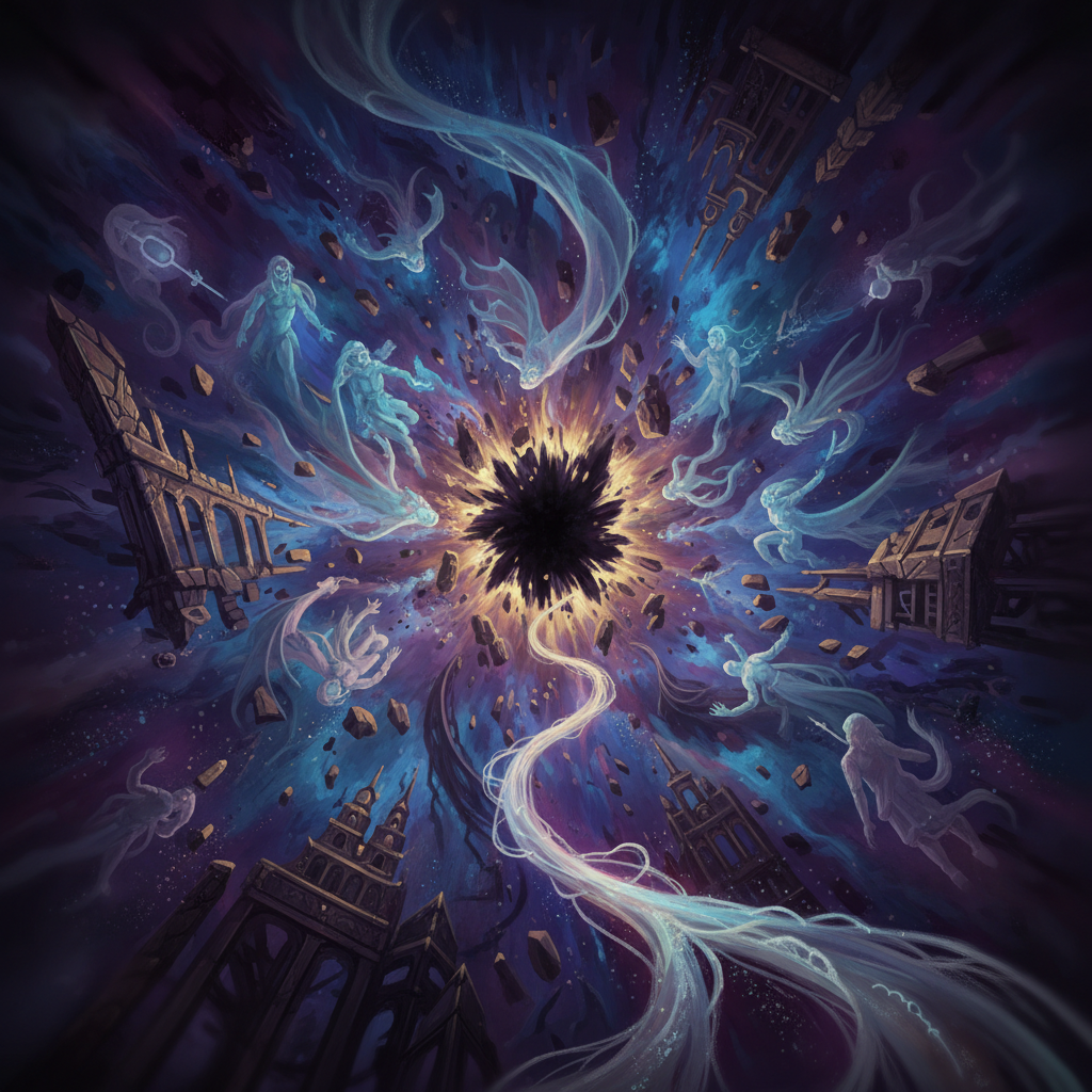 Epic Inner Ether card - fantasy theme