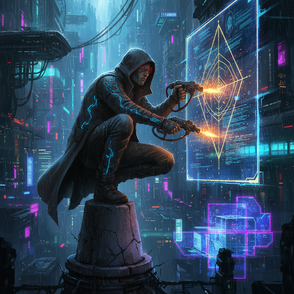 Common Edgewright card - cyber theme