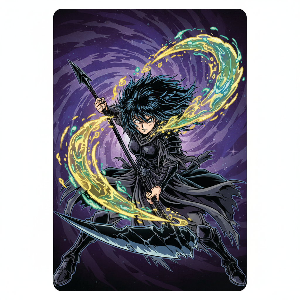 Legendary Life hater  card - anime theme